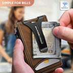 BULLIANT Men Wallet, Money Clip Wallet Slim - Image 6