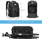 MOSISO Camera Backpack, DSLR/SLR/Mirrorless Photography Tactical Camera Bag Case - Image 4