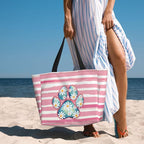 Beach Bag for Women Beach Tote Bag Waterproof Sandproof Large Bags - Image 6