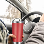 VEGOND 20oz Tumbler with Lid and Straw Stainless Steel Tumbler Cup Bulk Vacuum - Image 7