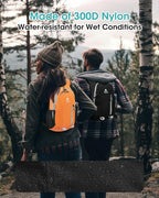 Small Hiking Backpack with Front Phone Holder, Packable Back pack with Chest - Image 6
