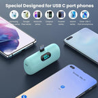 Mini Portable Charger 5000mAh Power Bank, 3A PD USB C Cell Phone Portable Power - Image 4