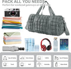 Quilted Travel Duffle Bag Gym Bag - Image 5