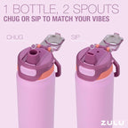 ZULU Powerfill Pro 32oz Stainless Steel Water Bottle - Image 7
