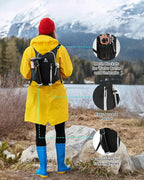 Small Hiking Backpack with Front Phone Holder, Packable Back pack with Chest - Image 3