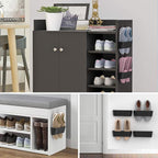 Wall Mounted Shoes Rack 6Pack - Image 2