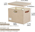 17" Large Collapsible Storage Bins - Image 3