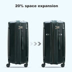 Nazhura Luggage Set, 3-Piece Hardside Suitcase Set, 20-inch Carry On, 28-inch - Image 4