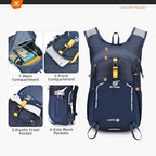 SKYSPER Small Hiking Backpack - 15L Travel Daypack Lightweight Bag Water - Image 3