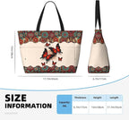 Beach Bag for Women Beach Tote Bag Waterproof Sandproof Large Bags - Image 4