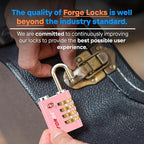 Forge Dual-Opening: Key or Combination Access Lock, TSA Approved Locks - Image 6