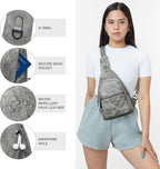 Sling Bag For Women Fanny Pack Crossbody Travel Shoulder Belt Bags Tote - Image 5