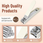 Nail Clippers Set 7 Pieces Stainless Steel Professional Grooming Kits, - Image 5