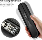 Travel cutlery set, 18/8 stainless steel cutlery, Reusable utensils set - Image 2