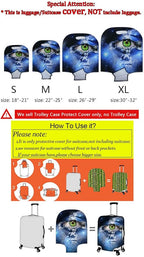 Dragon Suitcase Cover Elastic Thickness Travel Luggage Protector - Image 5