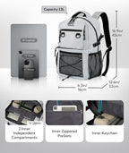 WATERFLY Travel Hiking Casual Backpack: 22L Lightweight Everyday Outdoor City - Image 3