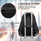 School Backpack for Teen Boys, 15.6 Inch Anti Theft Laptop Bookbag - Image 7