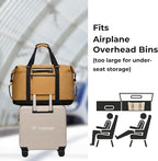SUNNY BIRD Duffel with Utility Pouch, 40L Weekender Overnight Bag with Shoe - Image 5