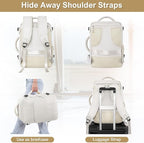 Travel Backpack for Women, Carry On Backpack Flight Approved, Personal Item - Image 8