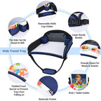 COOLBEBE Kids Travel Tray for Toddler Car Seat, Travel Tray for Airplane - Image 4