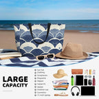 Beach Bag for Women Beach Tote Bag Waterproof Sandproof Large Bags - Image 5