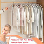 Garment Bags for Hanging Clothes Suit Bags for Closet Storage Clothes Storage - Image 5