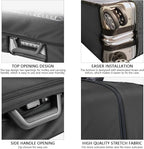 Transparent PVC Suitcase Cover, No Disassembly Required Clear Luggage Protector - Image 4