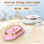 Newbealer Travel Iron with Dual Voltage - 120V/220V Lightweight Dry Iron - Image 3