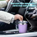 20oz Tumbler with Straw and Brush, Stainless Steel Vacuum Insulated tumbler - Image 3