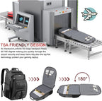 TSA Friendly Travel Laptop Backpack 18.4 inch XXXL Gaming Backpack - Image 6