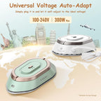 Newbealer Travel Iron with Global Voltage, 100-240V Mini Dry Iron - Image 3