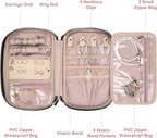 Jewelry Travel Case Organizer for Necklaces, Soft Sided - Image 3