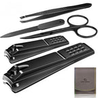 Manicure Pedicure Kit Nail Clippers Set Fingernails & Toenails Vibrissac by QLNE
