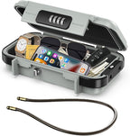 LOFICOPER Portable Safe Box, 4 Digit Combination Security Case, Waterproof by LOFICOPER