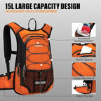 Hydration Pack Backpack with 3L Water Bladder - Image 2