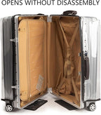 Transparent PVC Suitcase Cover, No Disassembly Required Clear Luggage Protector - Image 2