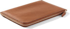Leatherology Cognac Slim Zip Travel Wallet - Image 2