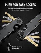 Key Organizer Key Holder Compact Key Case Minimalist Metal Key Chain Key Holder - Image 5