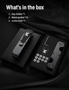 Key Organizer Key Holder Compact Key Case Minimalist Metal Key Chain Key Holder - Image 7