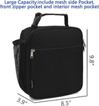 FlowFly Kids Lunch Box Insulated Letter Print Soft Bag Mini Cooler Back to - Image 3