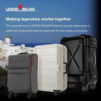 LEGEND WALKER Hardside Expandable Zipper Luggage, 5122-48-NV - Image 7