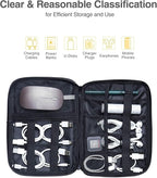 Luxtude Cord Organizer Bag, Travel Cable Organizer Bag, Electronic Organizer - Image 3