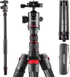 NEEWER Upgraded 80.7" Carbon Fiber Camera Tripod Monopod by Neewer