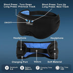 Deep Sleep Mask with Bluetooth 5.4 Headphones - Image 8