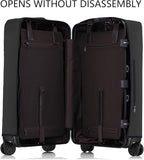 Transparent PVC Suitcase Cover, No Disassembly Required Clear Luggage Protector - Image 5