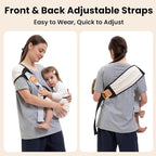 Baby Carrier Newborn to Toddler, Baby Sling Carrier, Toddler Carrier 25-60 lbs - Image 7