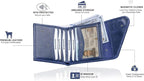 Leather RFID Wallet for Men, Slim Leather Mens Wallet, Handcraft Men's Wallets - Image 3