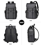KingTo Laptop Backpack for Men Luxury Anti-Theft Travel Backpack Casual - Image 3