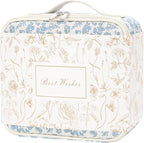 Chomeiu Makeup Bag with LED Mirror, Cute Cosmetic Bags Birthday Gifts - Image 8