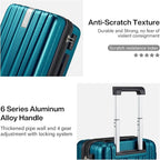 Hanke Expandable Hard Shell Luggage Sets 2 piece Carry on Luggage - Image 6